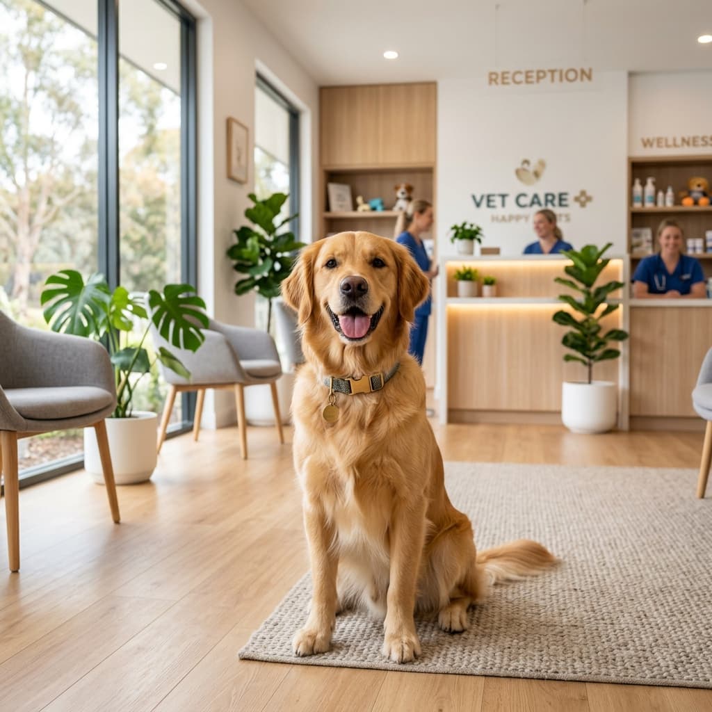 Happy Golden Retriever - VetLyf Gold Membership